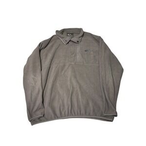Drake Clothing Company Fleece Pullover 3XL‎ Gray Magnattach